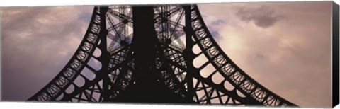 Framed Close-Up of Eiffel Tower Print