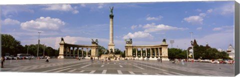 Framed Hero Square, Budapest, Hungary Print