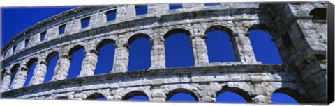 Framed Roman Amphitheater, Pula, Croatia Print