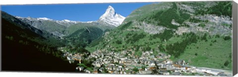 Framed Zermatt, Switzerland (horizontal) Print