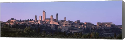 Framed San Gimignano, Tuscany, Italy Print