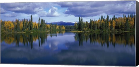 Framed Dragon Lake Yukon Canada Print