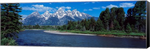 Framed Snake River &amp; Grand Teton WY USA Print