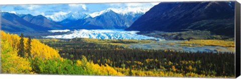 Framed Mantanuska Glacier AK USA Print