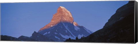 Framed Mt Matterhorn Zermatt Switzerland Print