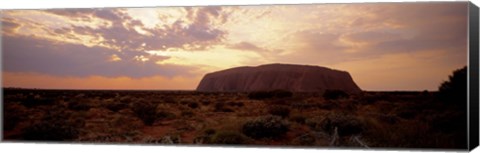 Framed Uluru-Kata Tjuta National Park Northern Territory Australia Print