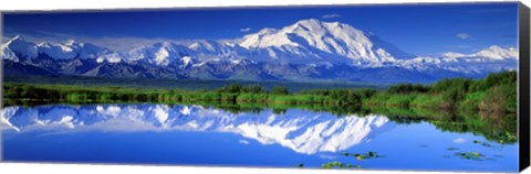 Framed Alaska Range, Denali National Park, Alaska, USA Print