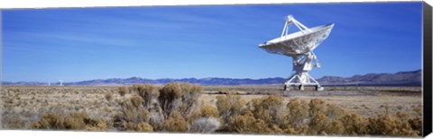 Framed VLA Telescope, Socorro, New Mexico, USA Print