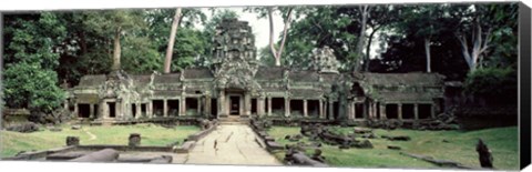 Framed Preah Khan Temple, Angkor Wat, Cambodia Print