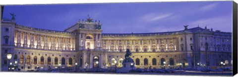 Framed Hofburg Imperial Palace, Heldenplatz, Vienna, Austria Print