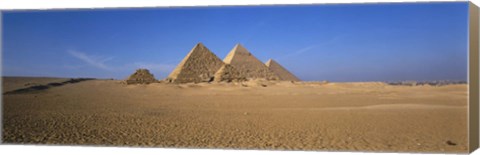 Framed Great Pyramids Giza Egypt Print