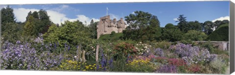 Framed Crathes Castle Scotland Print