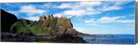 Framed Dunluce Castle, Antrim, Ireland Print