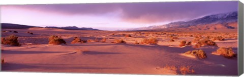 Framed Olancha Sand Dunes, Olancha, California, USA Print