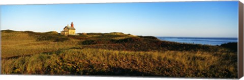 Framed Block Island Lighthouse Rhode Island USA Print