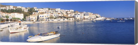 Framed Andros, Cyclades, Greece Print