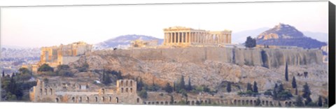 Framed Acropolis During the Day Print