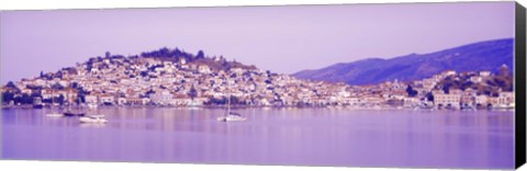 Framed Poros, Greece Print