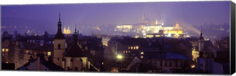 Framed Hradcany Castle, Prague, Czech Republic Print