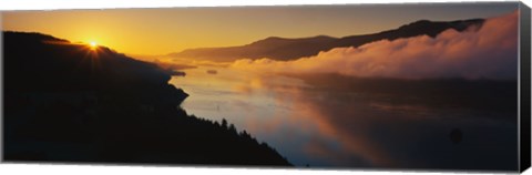 Framed Columbia River Gorge OR Print