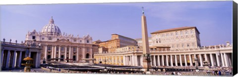 Framed Vatican, St Peters Square, Rome, Italy Print