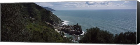 Framed Cinque Terre Italian Riviera Vernazza Italy Print