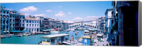 Framed Rialto and Grand Canal Venice Italy Print