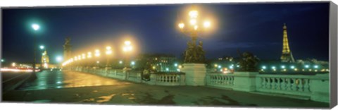 Framed Evening Paris France Print