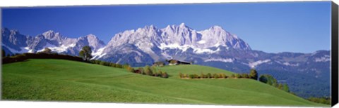 Framed Ellmau Wilder Kaiser Tyrol Austria Print