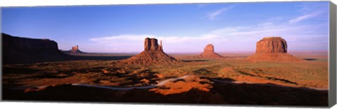 Framed Monument Valley Tribal Park, Arizona, USA Print