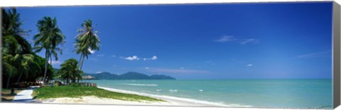 Framed Tropical Beach Penang Malaysia Print