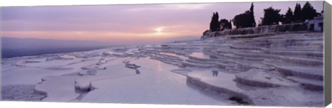 Framed Pamukkale Turkey Print