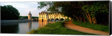 Framed Chateau De Chenonceaux, Loire Valley, France Print