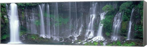 Framed Shiraito Falls, Fujinomiya, Shizuoka, Japan Print