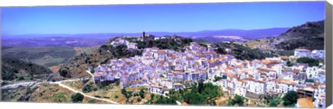 Framed Casares, Andalucia, Spain Print