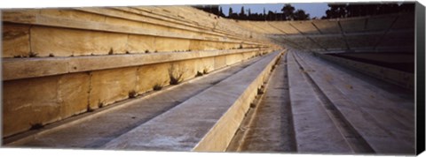 Framed Detail Olympic Stadium Athens Greece Print