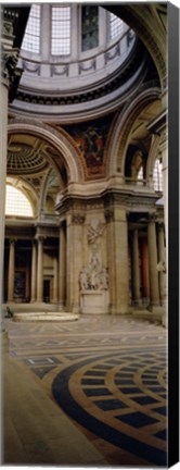 Framed Pantheon Interior Paris France Print