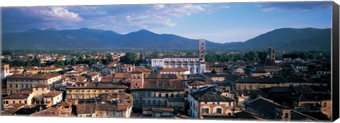 Framed Italy, Tuscany, Lucca Print