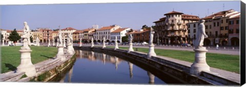 Framed Prato Della Valle, Padua, Italy Print