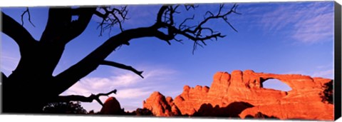 Framed Skyline Arch, Arches National Park, Utah, USA Print