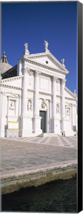 Framed View of a building, San Giorgio, Venice, Italy Print