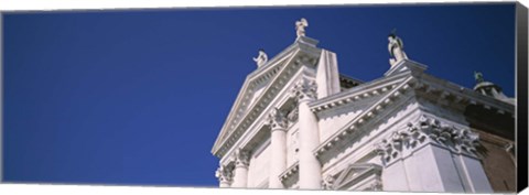 Framed Architectual detail on a building, Venice, Italy Print