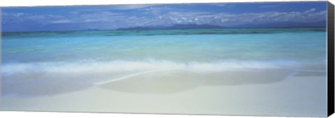 Framed Clouds over an ocean, Great Barrier Reef, Queensland, Australia Print