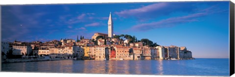 Framed City on the waterfront, Rovinj, Croatia Print