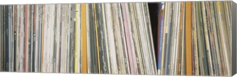 Framed Row Of Music Records, Germany Print