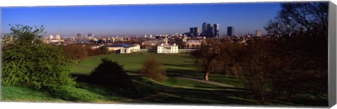 Framed Greenwich Park, Greenwich, London, England, United Kingdom Print