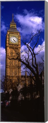 Framed Low Angle View Of Big Ben, London, England, United Kingdom Print