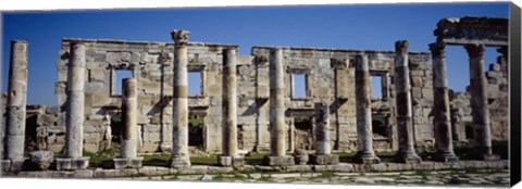 Framed Ruins at Cardo Maximus, Apamea, Syria Print