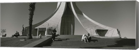 Framed Low angle view of a monument, Martyrs&#39; Monument, Algiers, Algeria Print