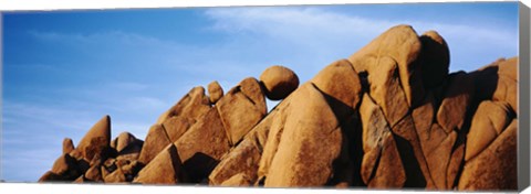 Framed Close-up of rocks, Mojave Desert, Joshua Tree National Monument, California, USA Print